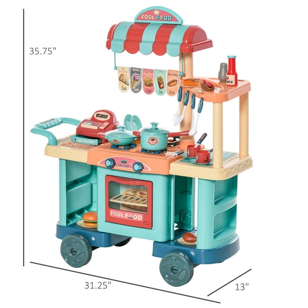 Cuisine enfant multi colorée - kitchenette jouet pour fille - Jeu d'Enfant ®