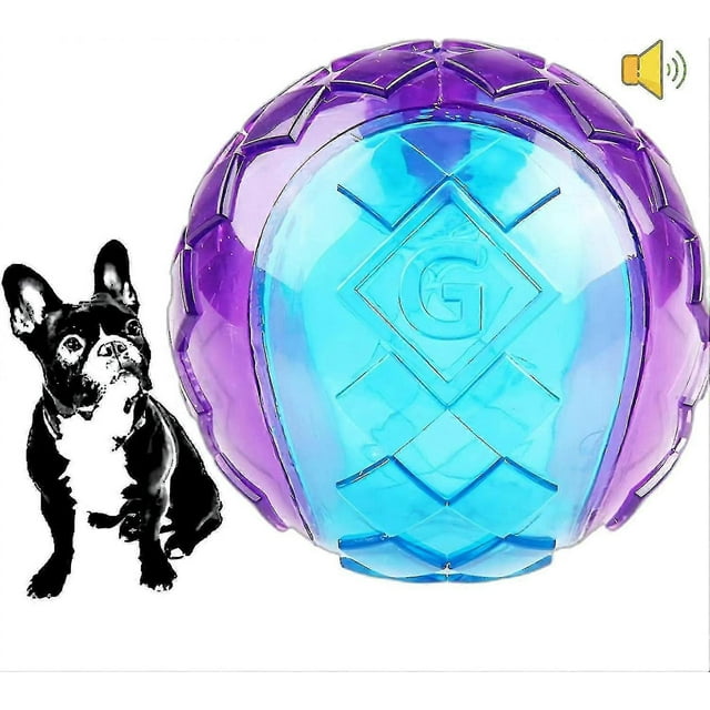 Durable Dog Balls Squeaky, Bouncy Jumping Pet Toy Balls For Relieving Boredom Banmo
