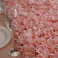 thumbnail image 5 of Enova Home  Artificial Faux Foliage Wall Mat Panel Hydrangea Flower Backdrop for Wedding Party Photo Event Decoration Peach 8 Packs, 5 of 5