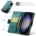 thumbnail image 2 of ELEHOLD Wallet Case for Samsung Galaxy S23 6.1" Premium Leather Case wih RFID Blocking Function Card Slots Kickstand Magnetic Clasp Shockproof Cover for Men Women for Samsung Galaxy S23,Green, 2 of 8