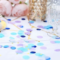 BalsaCircle 18 Grams Blue Purple Round Dots Balloons Confetti Wedding Birthday Party Crafts Decorations