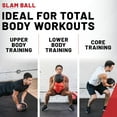 thumbnail image 7 of Lifeline Fitness 10lb Slam Ball -Rubberized, Non-Bounce Weighted Ball with Easy-to-Grip Surface, 7 of 7