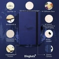 thumbnail image 3 of Wildlife Dingbats* Wildlife A6 Pocket Blue Whale Notebook - Plain, (Hardcover), 3 of 7