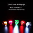 thumbnail image 2 of Tail Light Easy Installation Three-gear High Brightness Long LED Life Multi-purpose Night Riding Compact Cycling Safety Warning Light Outdoor Accessory, 2 of 7