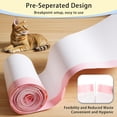 thumbnail image 3 of Heavy Duty Litter Box Liners Compatible with & Automatic Litter Box, Extra Large Self-Cleaning Cat Litter Box Bags Leak-Proof Drawstring Design Waste Bags for Home Use, White, 3 of 6