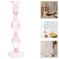 thumbnail image 6 of Tineasur Elegant Clear Glass Candlestick Holder, Single Decorative Candle Holder for Home Decor and Table Centerpiece, 6 of 6