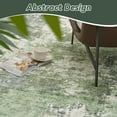 thumbnail image 4 of SIXHOME 8'x10' Abstract Area Rugs Modern Soft Washable Rug Neutral Non-Slip Indoor Rug for Living Room Bedroom Dining Room Office Lightweight Foldable Carpet Ideal for High Traffic Areas Green, 4 of 7