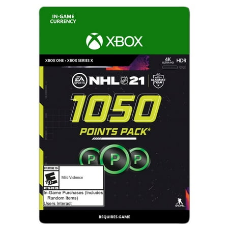 NHL 21: 1050 Points - Xbox One [Digital]