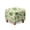Clover Print Green Beige, variant on SCRAWLGOD St. Patrick's Day Clover Print Pink Green Ottoman Slipcover Square Stretch Ottoman Covers for Folding Storage Stool Soft Foot Stool Cover with Elastic Bottom for Home Decor