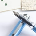 thumbnail image 3 of Platinum Plaisir Fountain Pen - Frosty Blue, 3 of 8