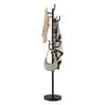 thumbnail image 2 of Spaco Metal Coat Rack Stand with 8 Sturdy Hooks and Metal Base, Free Standing Coat Tree, Coat Racks for Bedroom and Hallway, 2 of 7