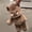 Wild Pig, variant on Running Bear Plush, 15 IN Running Stress Relief Stuffed Animal, 2026 New Moving Legs Stuffed Animal Toy, Soft and Cuddly Farm Animal Doll, Creative Gifts for Kids & Adults Girls and Boys