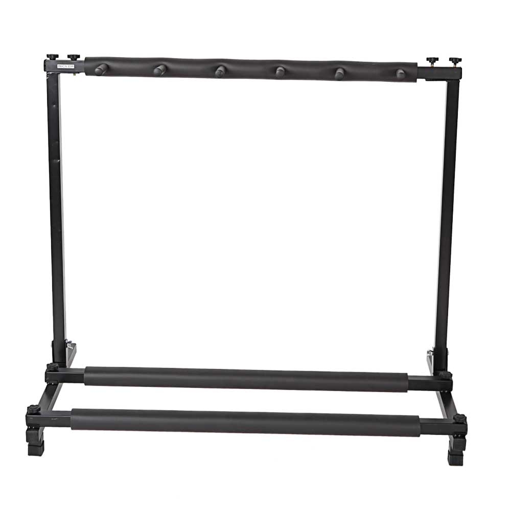 Multi Guitar Stand for 5 Guitars, Folding Guitar Rack, Portable Guitar Holder for Acoustic, Electric Guitar, Bass