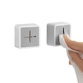 thumbnail image 3 of ShenMo 3 Pieces No Punch Towel Rag Storage Plug Household Silicone Non-Tracking Sticky Hooks, 3 of 3