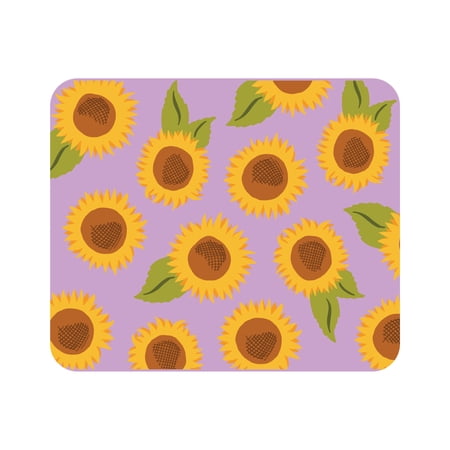 UPC: 0731969931455 | OTM Essentials Pink Mouse Pad  Sunflowers