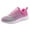 Pink, variant on XIAQUJ Women Outdoor Mesh Casual Sports Shoes Breathable Soft Bottom Shoes Women's Fashion Sneakers Pink 6.5(37)