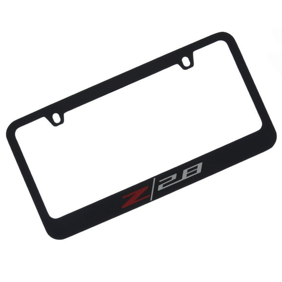 Chevrolet Z28 License Plate Frame (Black)