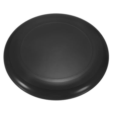 Flying Disc 10.8 Inch 175 Gram, Sport Disk Training Disk for Backyard Lawn Beach, Black