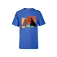 thumbnail image 1 of Star Wars Obi-Wan Kenobi Darth Vader Duel Cartoon - Short Sleeve T-Shirt for Kids - Customized-Royal, 1 of 4
