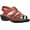 Coral Full Grain Leather, variant on Women's Propet Aurora Strappy Slingback Sandal