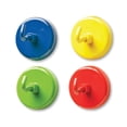 thumbnail image 2 of Learning Resources® Super Strong Magnetic Hooks, 1 1/2", 20 Lb, Assorted Colors, 4 Hooks Per Pack, Set Of 2 Packs, 2 of 4