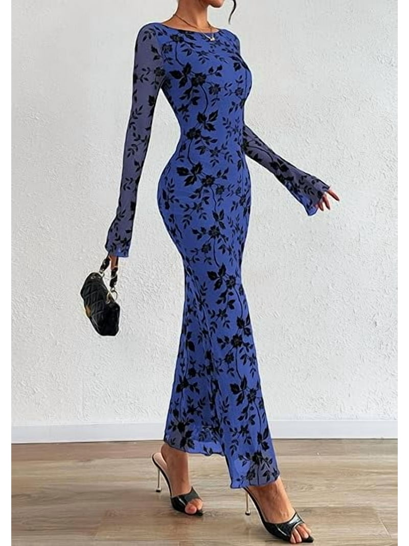 knee length dresses for ladies Beverley Pink Mesh Maxi Dress - US 16