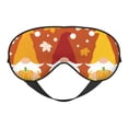 thumbnail image 6 of Rocae Happy Thanksgiving Three Gnomes for Mask for Women Men, Luxury Eye Cover Eye Shade with Adjustable Strap for Travel, Nap, Meditation, 6 of 7