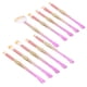 thumbnail image 4 of 10 brochas de maquillaje de pelo suave, portátiles, para sombras de ojos, polvos sueltos, colorete, herramienta cosmética M007, 4 of 14