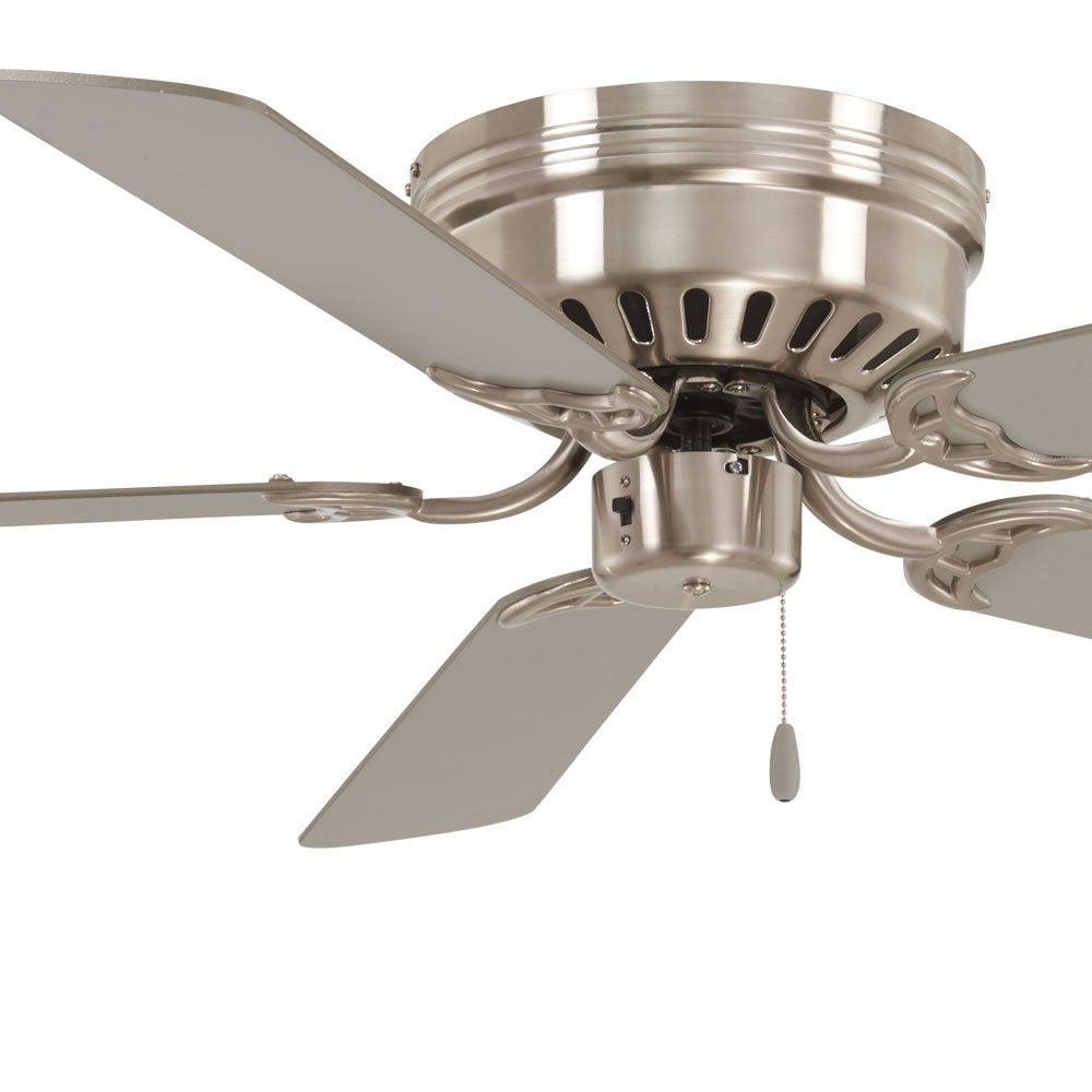 Flush Mount Ceiling Fan In Traditional Style 8.75 Inches Tall By 52 Inches Wide Minka Aire Fans F565-Bn