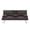 Leather-Brown, variant on Aukfa Leather Futon Convertible Sofa Bed with 2 Cup Holders&Pillows, Twin Size, Pink