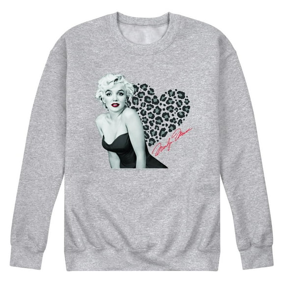 Marilyn Monroe - Men's Crew Neck Fleece Pullover