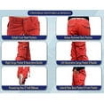 thumbnail image 5 of Skylinewears Womens Cargo Utility Work Pant 100% Cotton Camping Hiking Cargo Trouser, 5 of 7