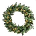 thumbnail image 1 of Kurt S. Adler P60240LEDWW 24 in. Battery-Operated Warm White LED Jackson Wreath, 1 of 1