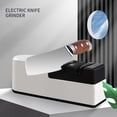 thumbnail image 4 of Afilador de Cuchillos EléCtrico RáPido USB Afilador Ajustable AutomáTico 3 Etapas para Cuchillos Tijeras Afilador DoméStico, 4 of 8