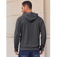 thumbnail image 2 of Sleepdown Men’s Pull Over Hoodie, Midweight Fleece Hoodies for Men, Hooded Sweatshirt for Men – Charcoal, Small, 2 of 4
