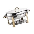 thumbnail image 2 of yuksok Chafing Buffet Dishes Set Stainless Steel Decor for Birthday Kitchen Wedding, 2 of 9
