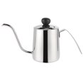 thumbnail image 1 of 250ml Stainless Steel Coffee Pot Long Spout Kettle with Handle for Home Coffee ShopWith Lid, 1 of 1