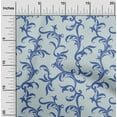 thumbnail image 2 of oneOone Rayon Sky Blue Fabric Asian Baroque Craft Projects Decor Fabric Printed By The Yard 56 Inch Wide, 2 of 4