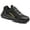 black, variant on MANLEGU Steel Toe Shoes For Men Wide Puncture Resistant Work Shoes Non Slip Shoes Comfortable Breathable Safety Sneakers Size 6.5