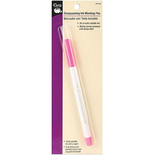 Heat Invisible Ink High Temperature Disapearing Writing Pen Auto Refull Sewing 