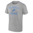 thumbnail image 2 of Men's Fanatics Heather Gray Detroit Lions Victory Arch T-Shirt, 2 of 3