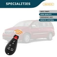 thumbnail image 4 of AKS KEYS New Replacement for Chrysler Fobik Keyless Remote Key 6B FCC# IYZ-C01C, 4 of 6