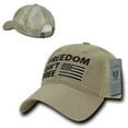 thumbnail image 2 of Relaxed Trucker USA Cap, Freedom, KHA, 2 of 3