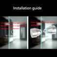 thumbnail image 6 of Solid Aluminum Alloy Glass Door Knob Puller Push Kitchen Bathroom Shower Cabinet Handle with Screw Home Hardware, 6 of 11