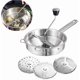 thumbnail image 1 of Manual Function, Professional Rotary Food Mill Stainless Steel, Home Kitchen Vegetable Grinder Tool With 3 Milling Disks, Manual Grinder, 1 of 4