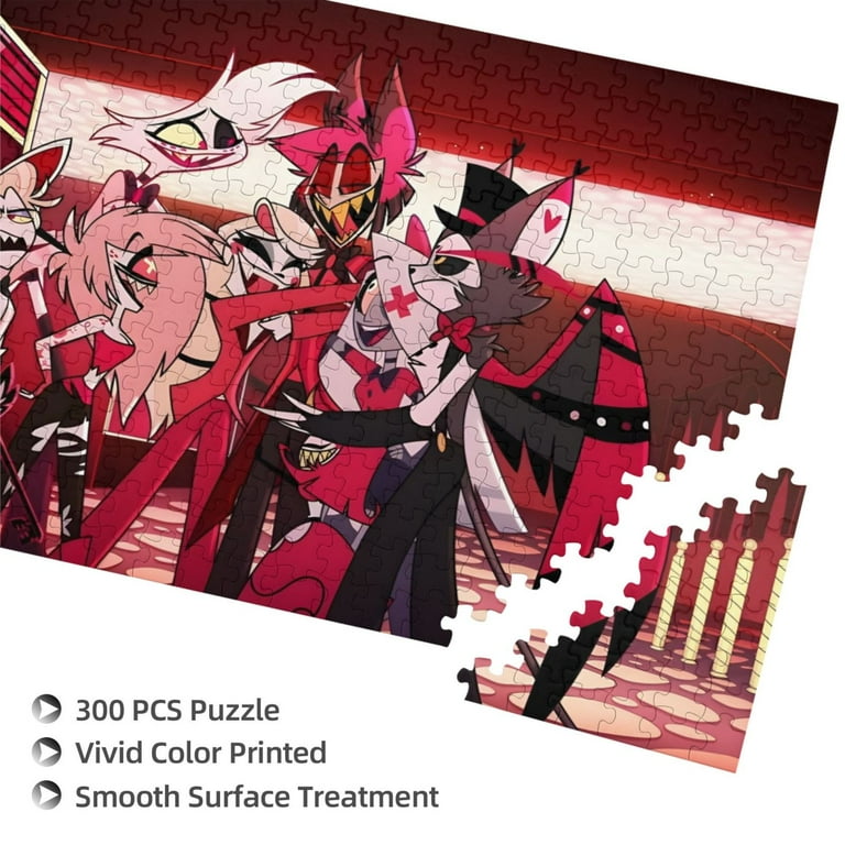 Hazbin Hotel Puzzle For Adults & Kids - 300 Piece Jigsaw