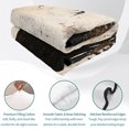 thumbnail image 4 of King Quilt Set 96''x106'', Vintage Forest Deer Lightweight Bedspread Coverlet Set with 2 Pillow Shams, Rustic Country Wildlife Woodland Breathable All Season Quilt Bedding for Bedroom/Guest Room, 4 of 9