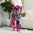 thumbnail image 5 of Demon Slayer Pajamas Pants 3D Printing Wide Leg PJ Pant Loungewear Casual Comfy Sleepwear Lounge Pants for Men WomenM, 5 of 9