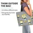 thumbnail image 3 of Cuphead Show Ms. Chalice Tote Bags Reusable Women Shoulder Bag Grocery Bag Travel Beach Shopping Work Daily Handle Bag, 3 of 8