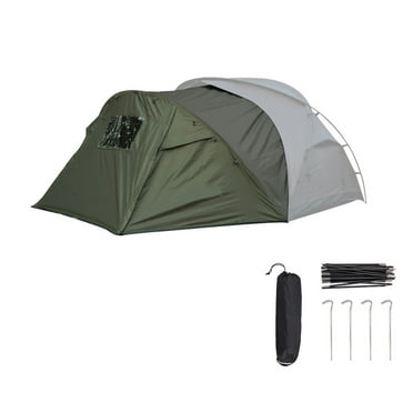 Lerpwige Tent for Camping with Extended Front and Canopy Easy Setups Watertight Camp Tent